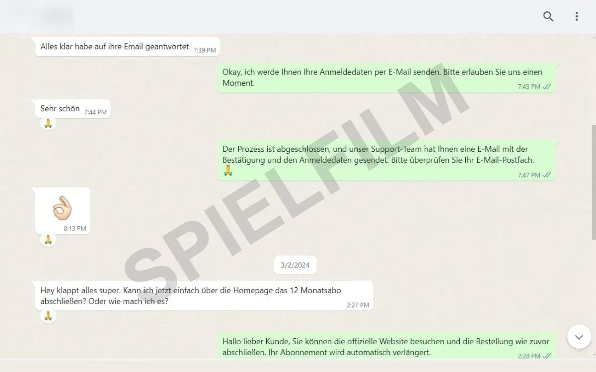 Kundenchat auf WhatsApp: Vom kostenlosen Test zum Jahrespaket